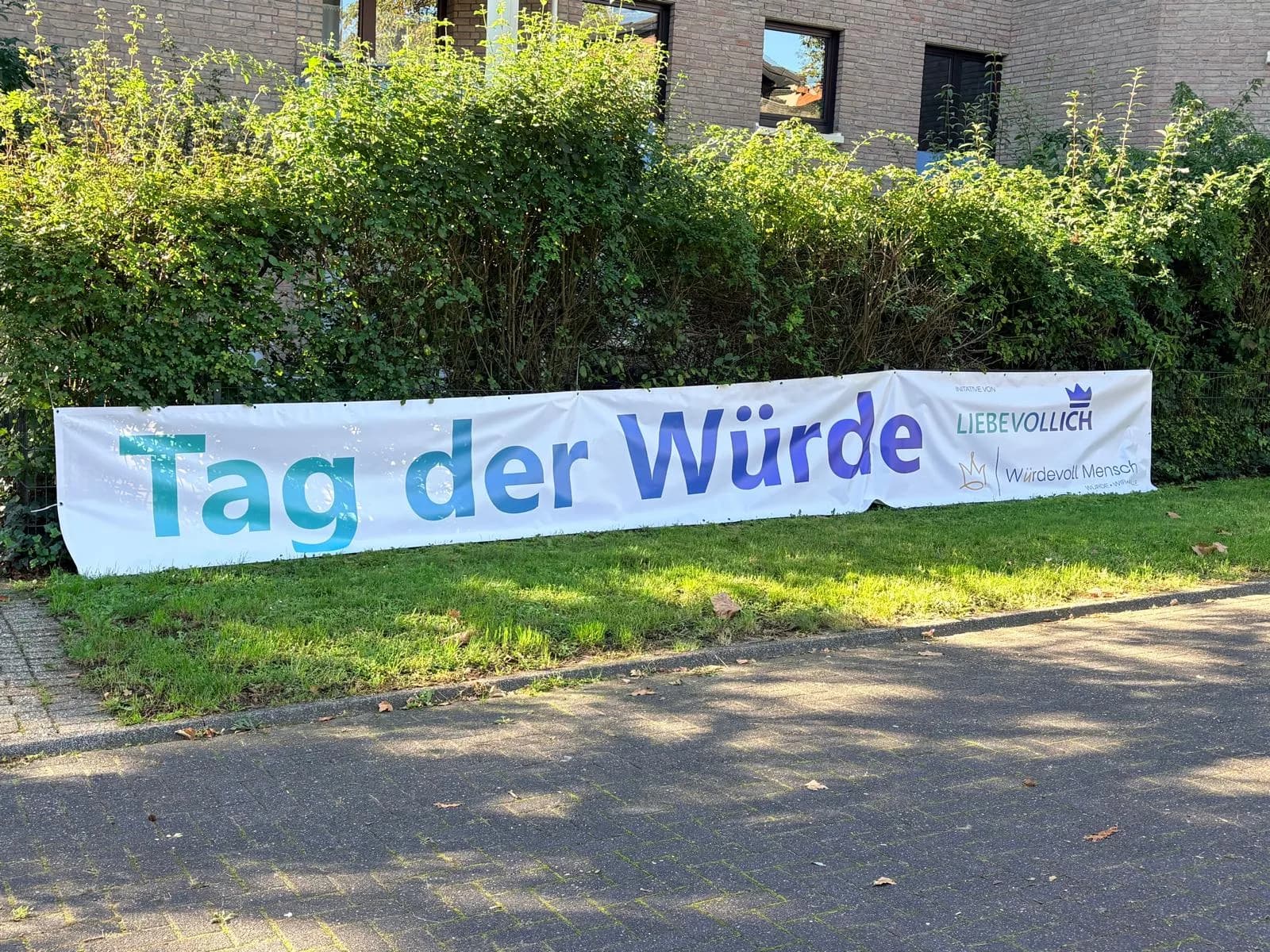 Stand des Vereins am Tag der Würde 2026