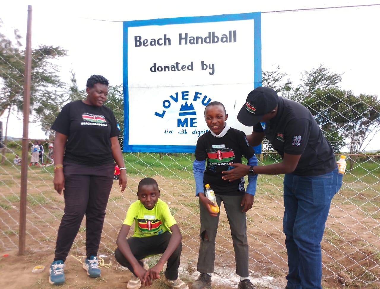 Beachhandballplatz Kenia